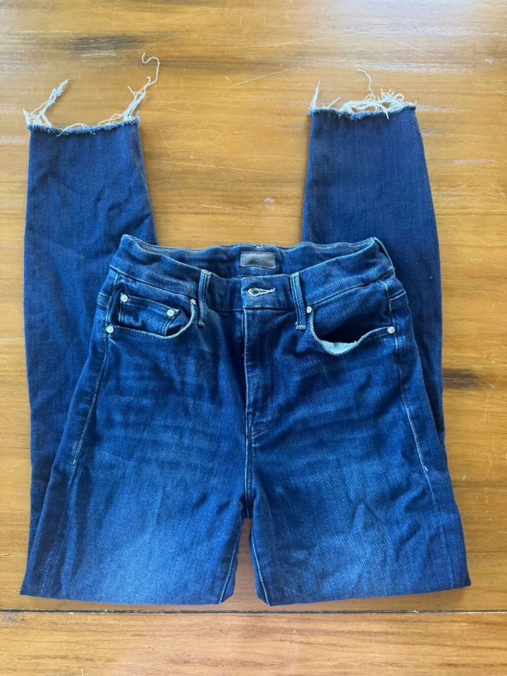 MOTHER dark wash